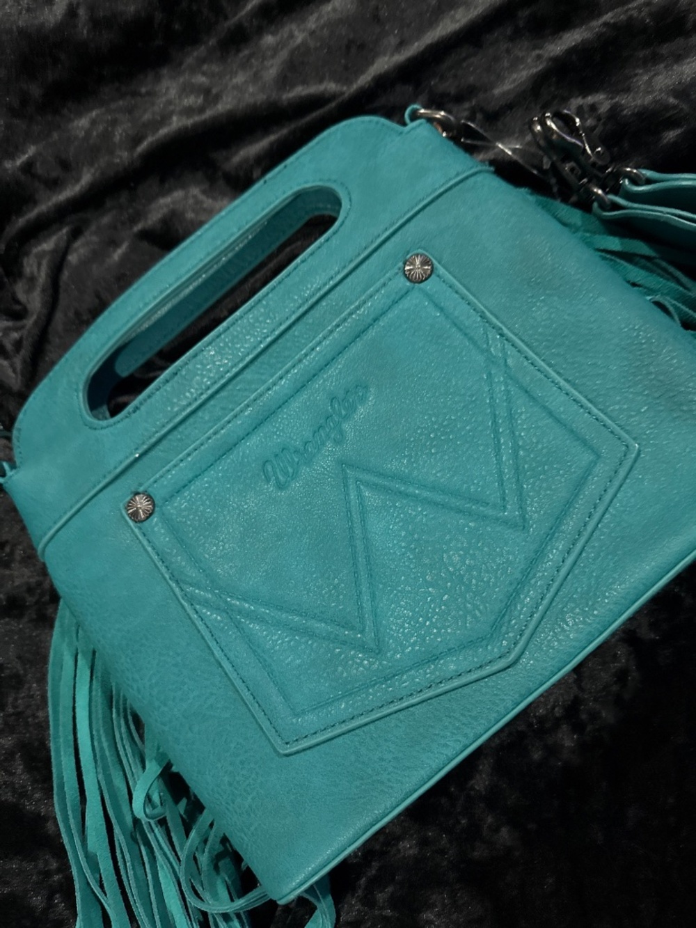 Turquoise wrangler purse and wallet - Picture 4 of 5